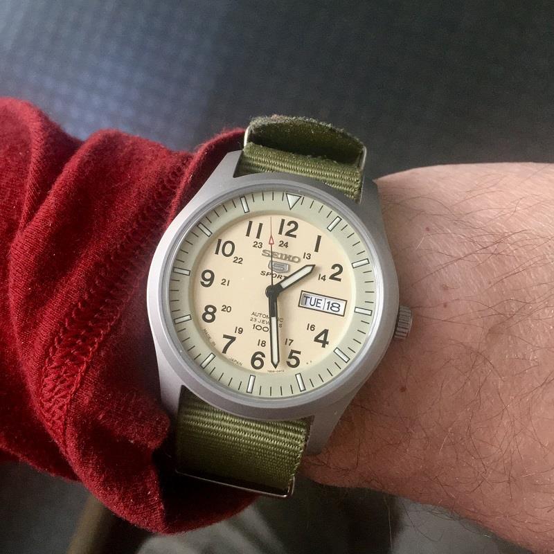 ساعت مچی مردانه سیکو SNZG07K1